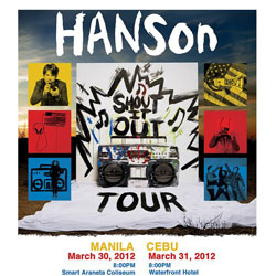 Hanson Live in Manila and Cebu