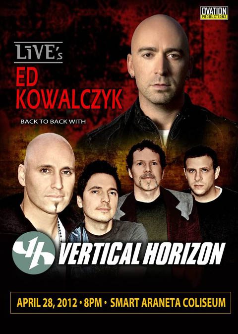Vertical Horizon and Ed Kowalczyk Live in Manila