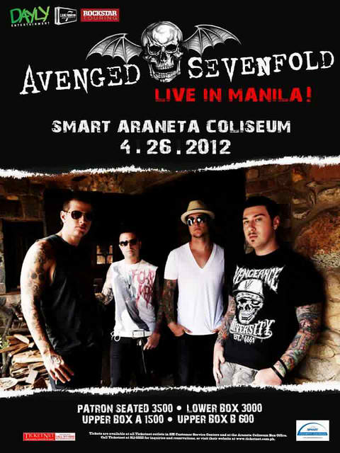 Avenged Sevenfold Live in Manila