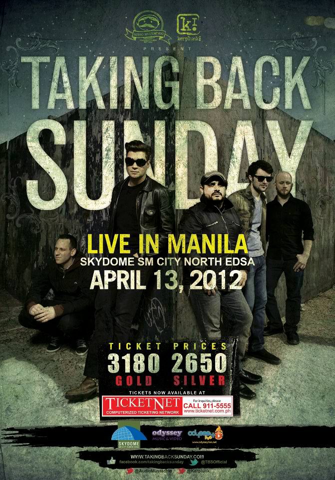 Taking Back Sunday Live in Manila