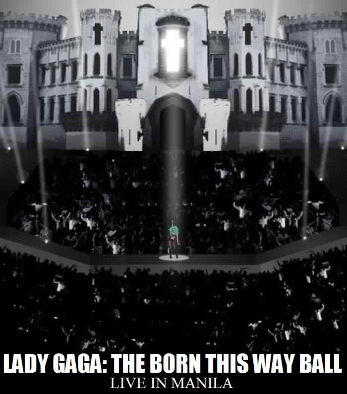 Lady Gaga Born This Way Ball Seating Chart