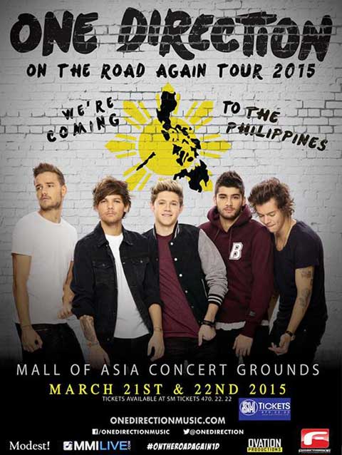 One Direction Live in Manila 2015