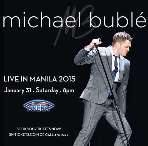 Michael Buble Live in Manila 2015