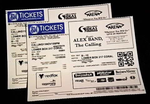 The Calling Live in Manila Ticket Promo