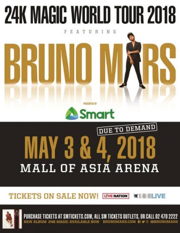Bruno Mars Live in Manila 2018