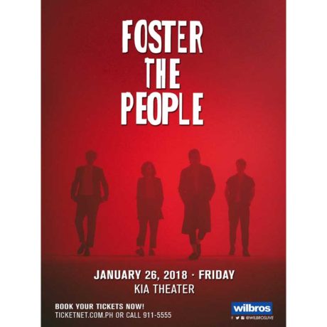 Foster The People Live in Manila 2018