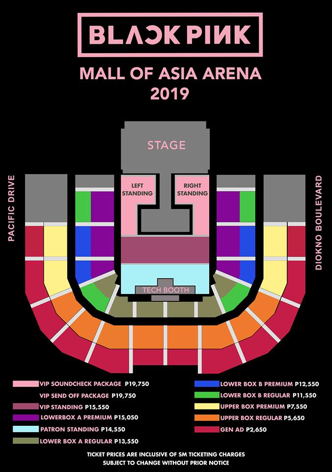 Moa Stadium Seating Chart