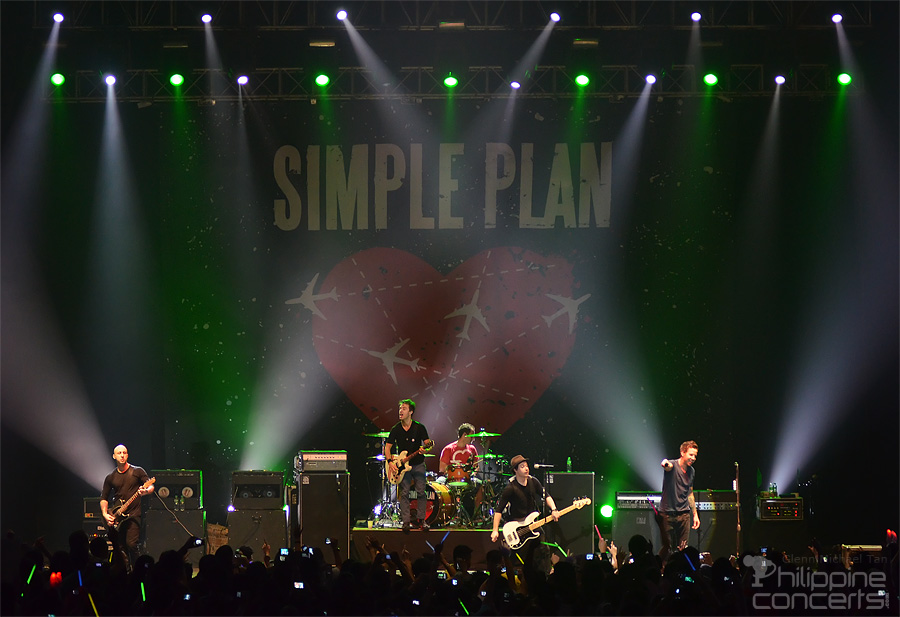 Simple Plan Live in Manila 2012