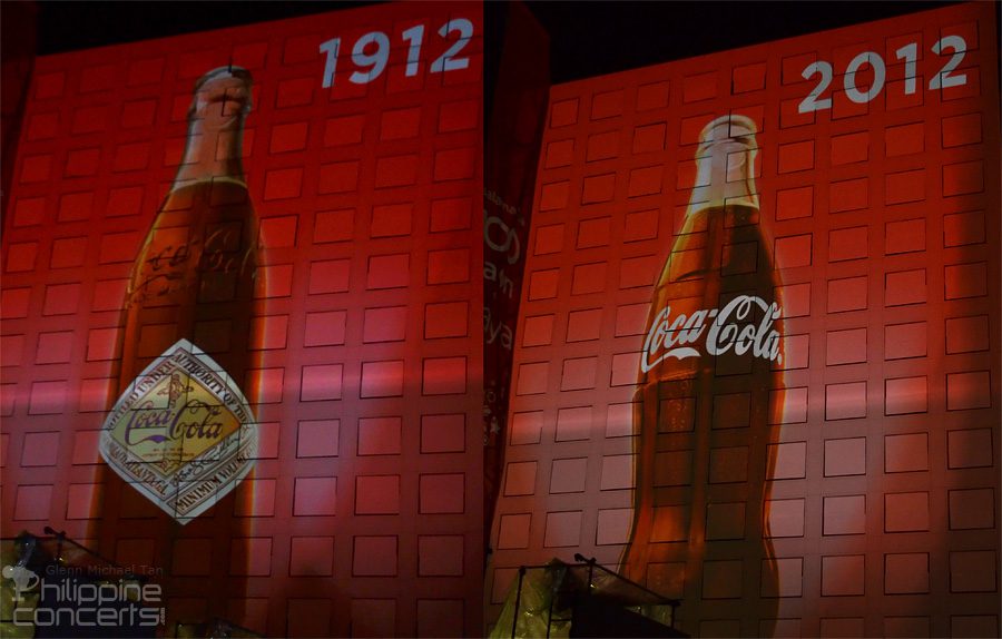 100 years of Coca-Cola presented using the Biggest Projection Screen