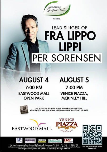 Per Sorensen of Fra Lippo Lippi Live in Manila 2012