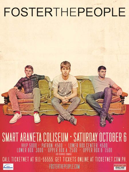 Foster the People live in Manila