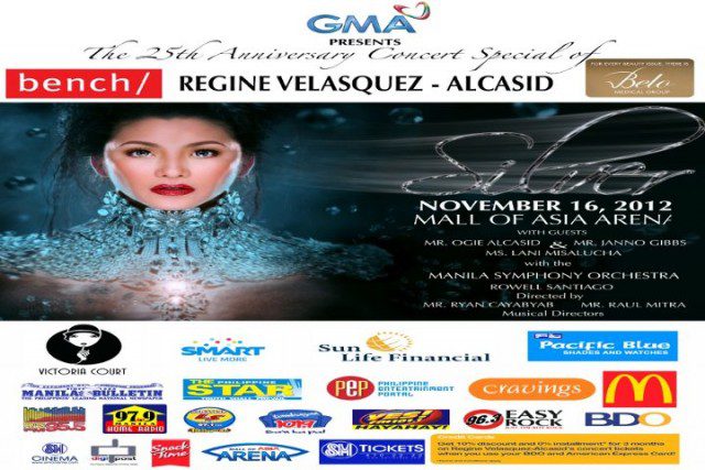 Silver Regine Velasquez-Alcasid Concert