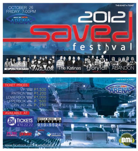 Win Tickets to Watch Saved Festival 2012
