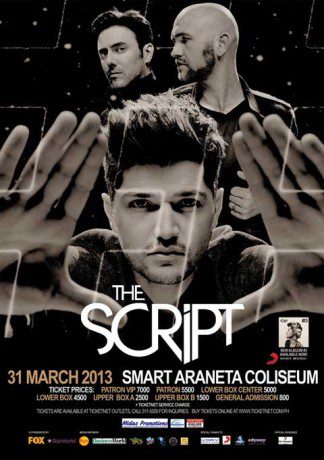 the-script-live-at-smart-araneta-coliseum-2013
