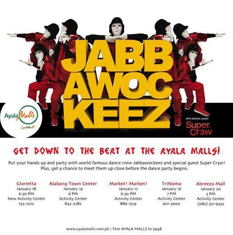 Jabbawockeez at the Ayala Malls