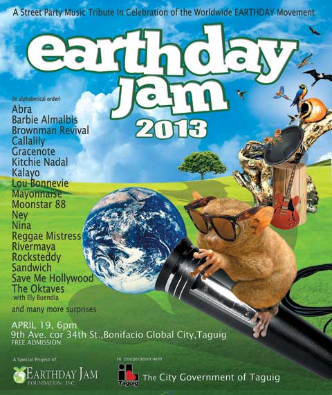 Earth Day Jam 2013 at BGC