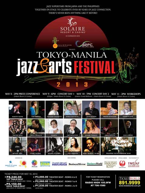 Tokyo-Manila Jazz and Arts Festival 2013