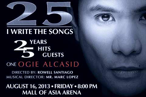 Ogie Alcasid 25th Anniversary Concert at Mall of Asia Arena
