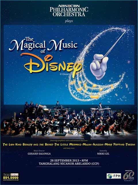 The ABS-CBN Philharmonic Orchestra plays The Magical Music of Disney