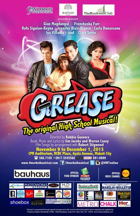 Grease Musical 2013