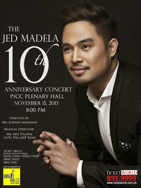 Jed Madela 10th Anniversary Concert