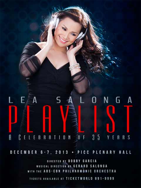 Lea Salonga Playlist Concert