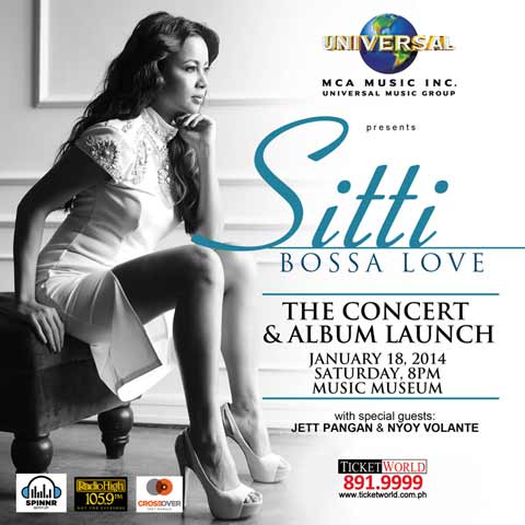 Sitti Bossa Love – The Concert & Album Launch