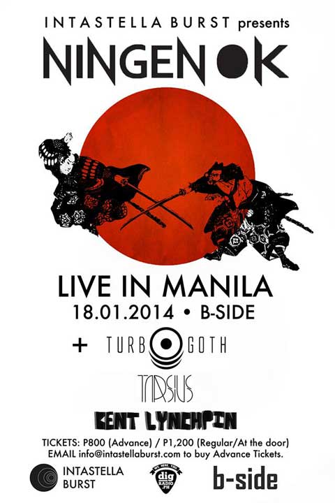 NINGEN OK Live in Manila