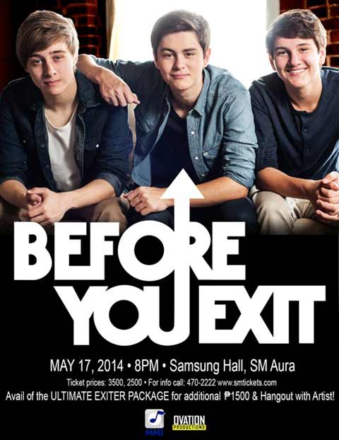 Before You Exit Live in Manila