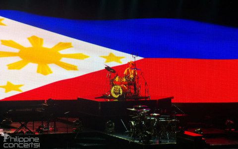 Bruno Mars Live in Manila Philippine Flag