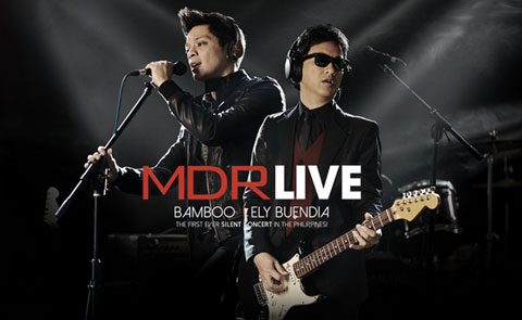 MDR Live with Ely Buendia and Bamboo – The First-ever Silent Concert in the Philippines