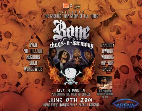Bone Thugs-n-Harmony Live in Manila 2014