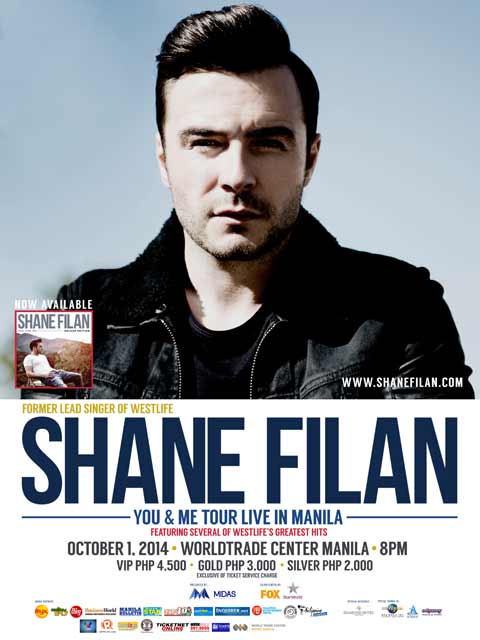 Shane Filan You & Me Tour Live in Manila 2014