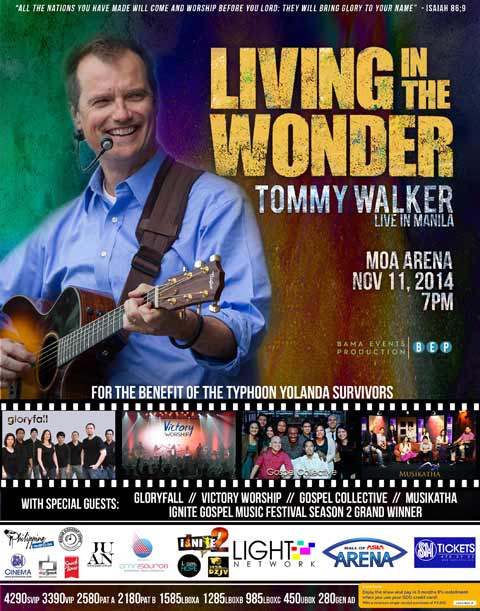 Tommy Walker Live in Manila 2014