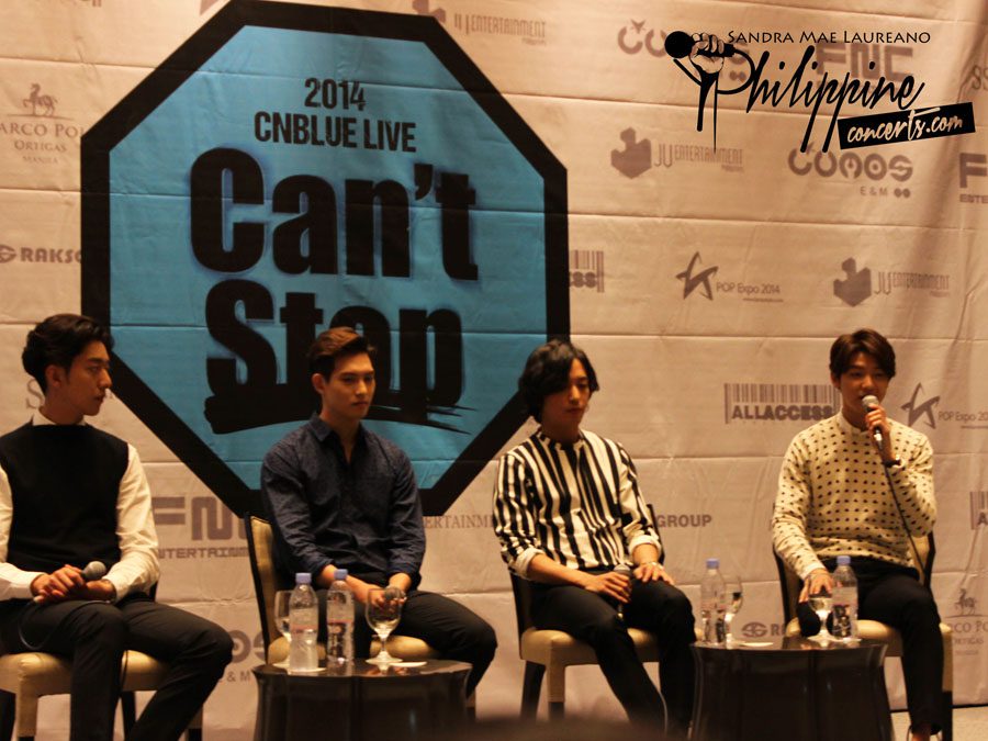 “Can’t Stop”: CNBLUE at the Big Dome tonight