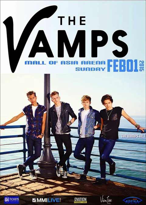 The Vamps Live in Manila 2015