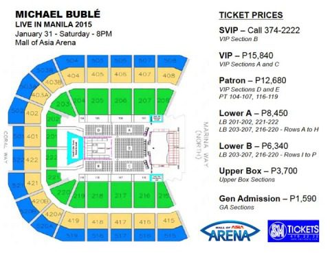 Michael Buble Live in Manila 2015