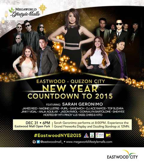 Eastwood New Year Countdown to 2015