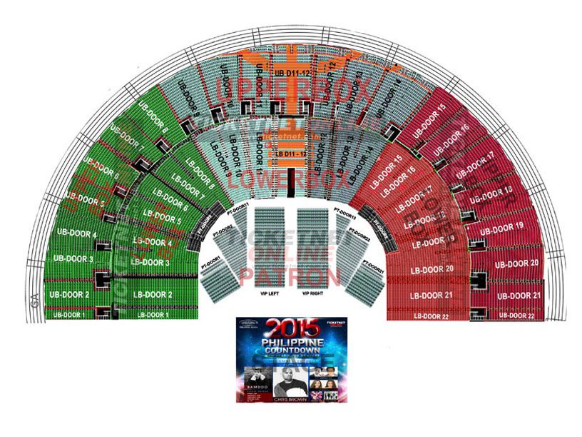 Philippine Arena Floor Plan