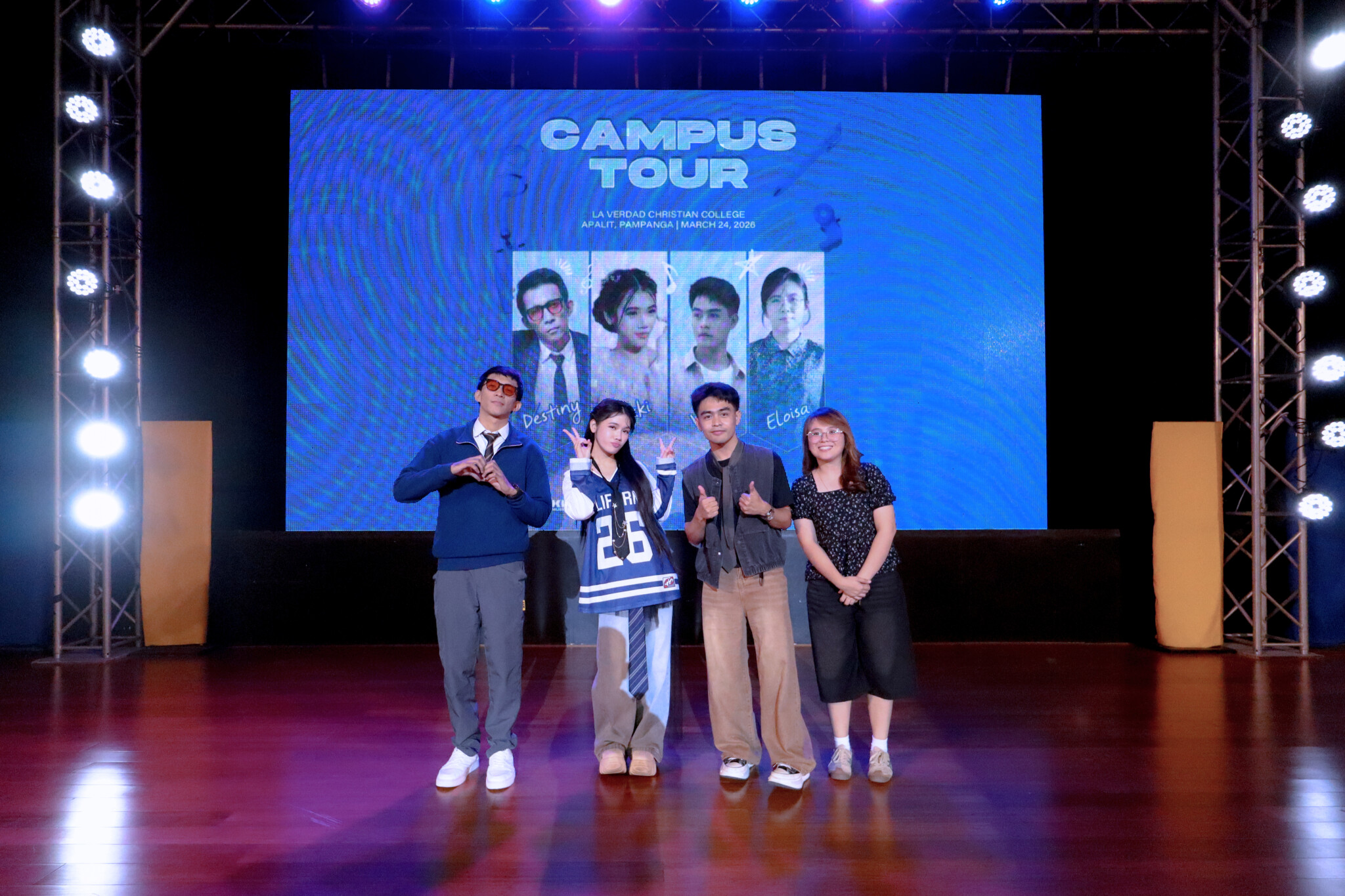 KDR Music House 3rd Leg Campus Tour Wows La Verdarians in Pampanga!