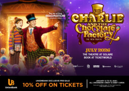 UnionBank Starts the Year with a Golden Ticket: Cardholders Get First Access to Charlie and the Chocolate Factory The Musical!