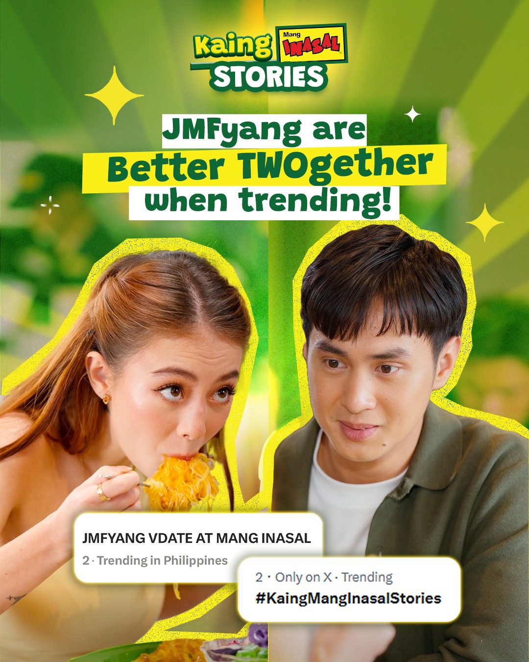 Kaing Mang Inasal Stories debut with trending JMFyang episode!