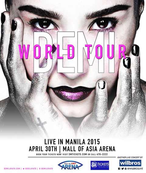 Demi Lovato Live in Manila 2015