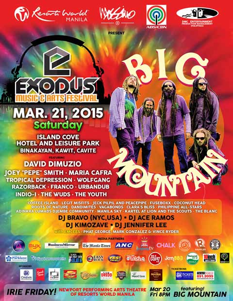 Exodus Music & Arts Festival 2015