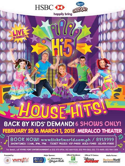 Hi-5 House Hits! Live in Manila 2015