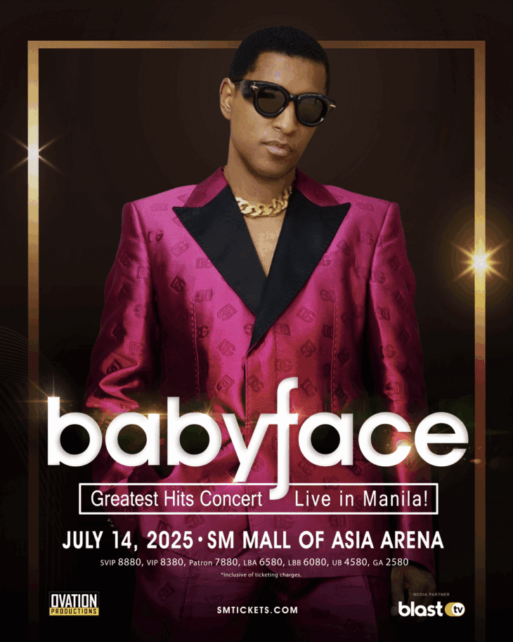 BABYFACE GREATEST HITS CONCERT IS COMING TO MANILA!