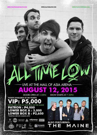 All Time Low Live in Manila 2015 with The Maine