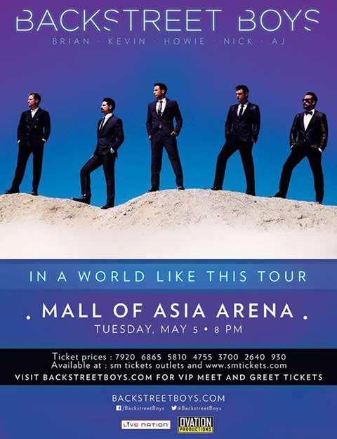Backstreet Boys Live in Manila 2015