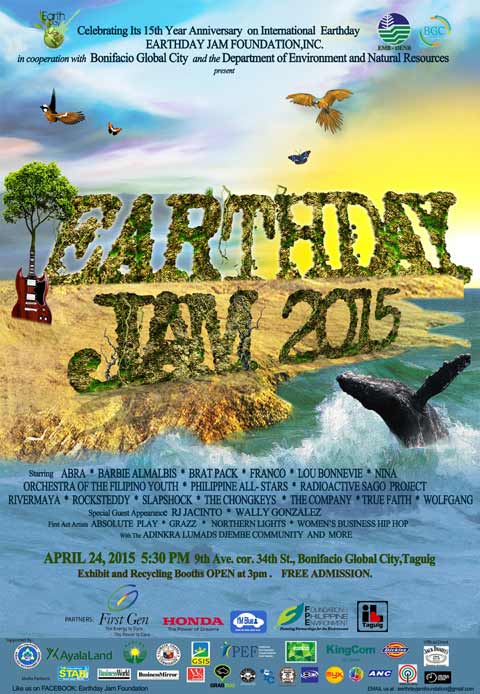 Earthday Jam 2015 Free Concert