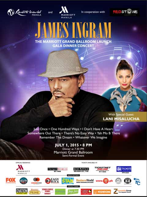 James Ingram Live in Manila 2015